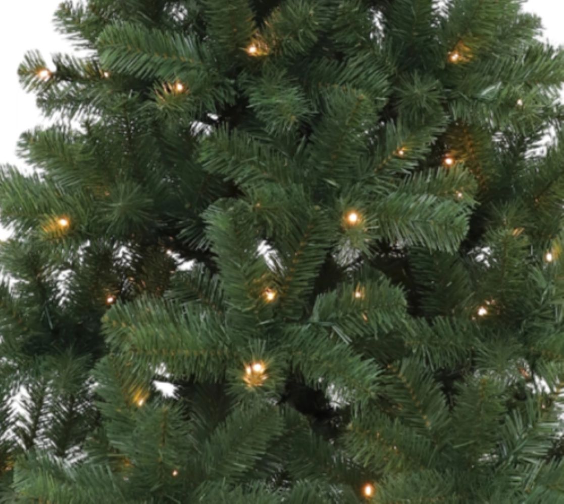 Winter Fir Green Pre-Lit Artificial Christmas Tree - LED multi function lights - Image 3