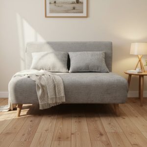Joshua Duo Two Seat Sofa Bed - Grey