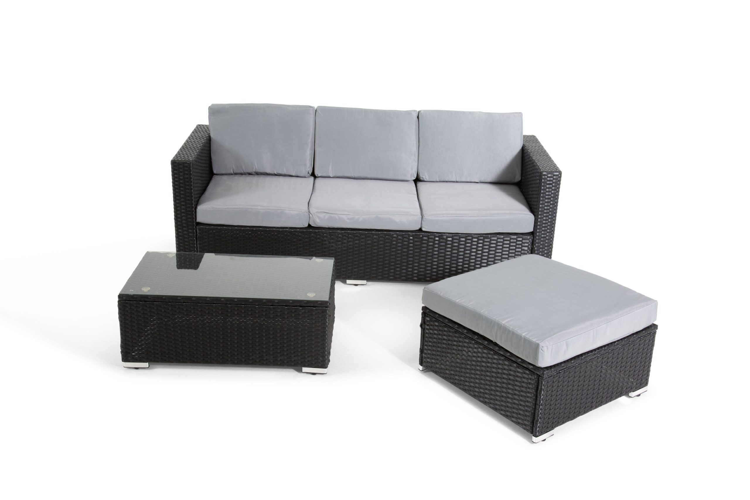 The Dunham 4 Seat Corner Rattan Set - Image 3