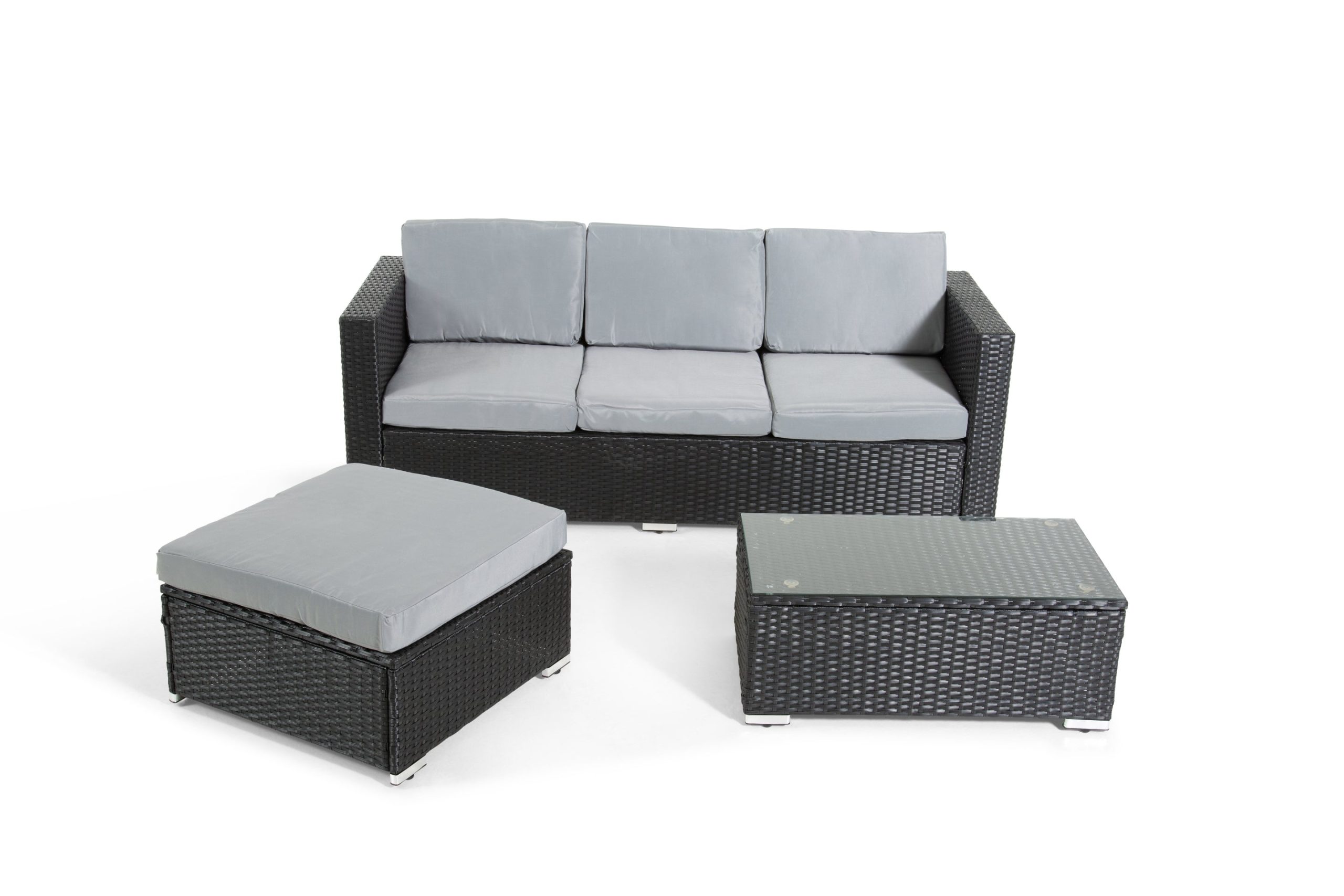 The Dunham 4 Seat Corner Rattan Set - Image 4