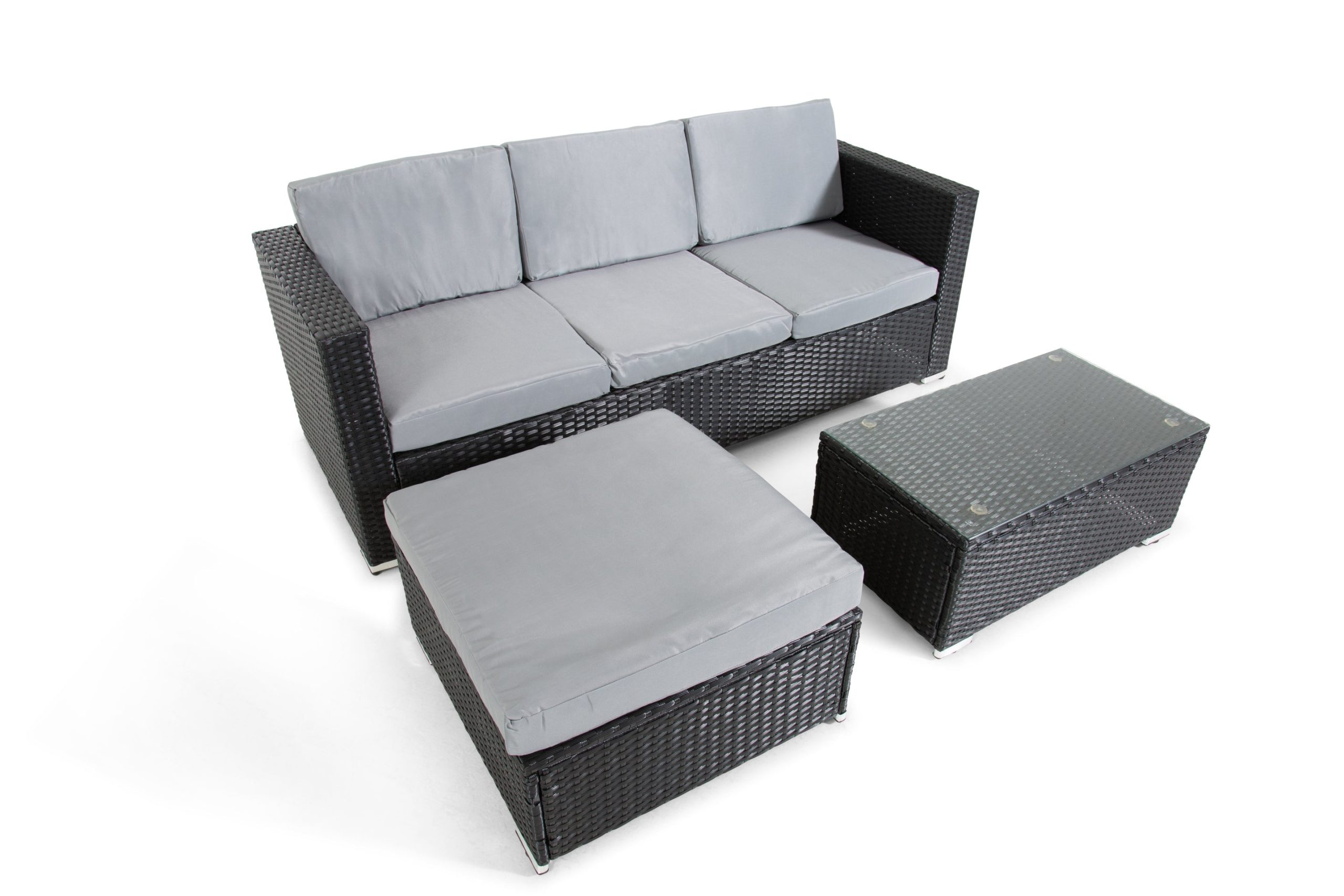 The Dunham 4 Seat Corner Rattan Set - Image 6