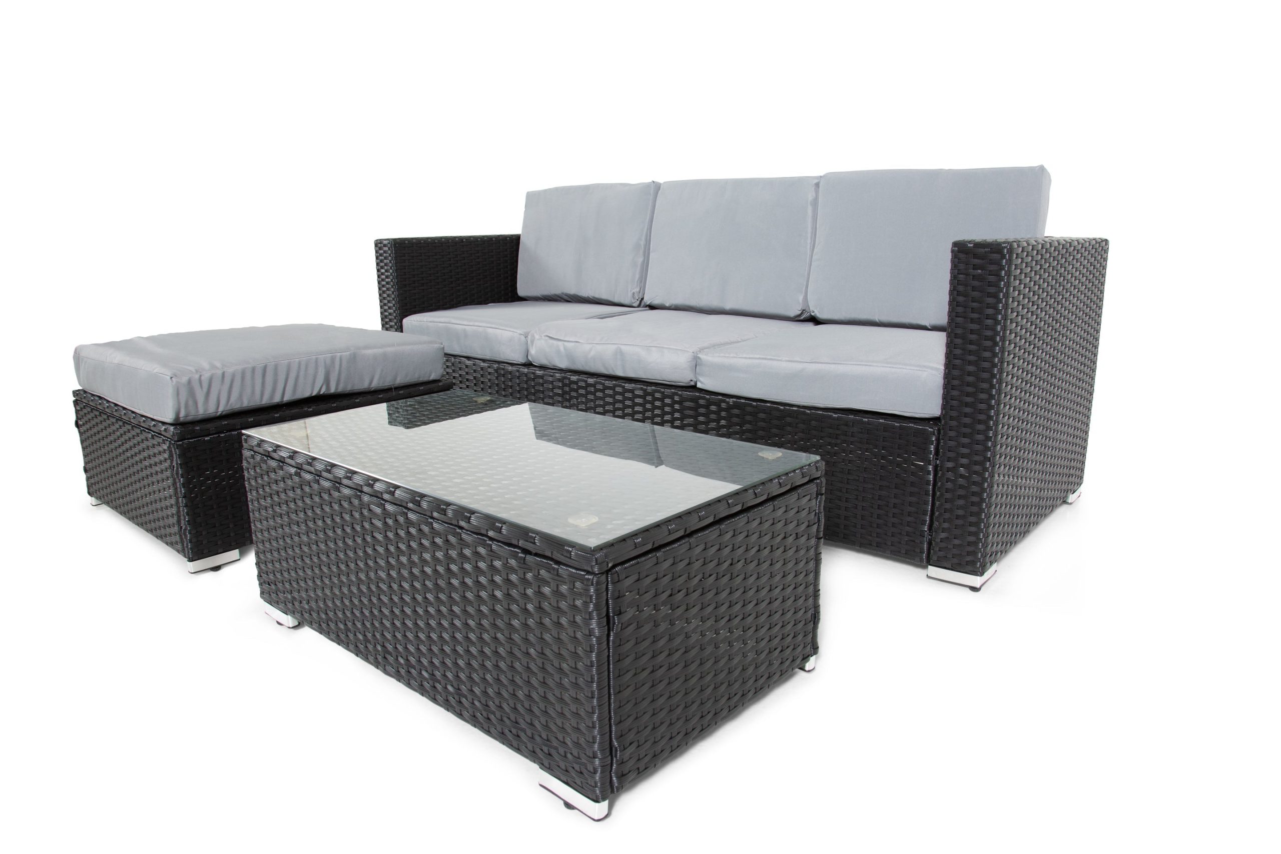 The Dunham 4 Seat Corner Rattan Set - Image 8