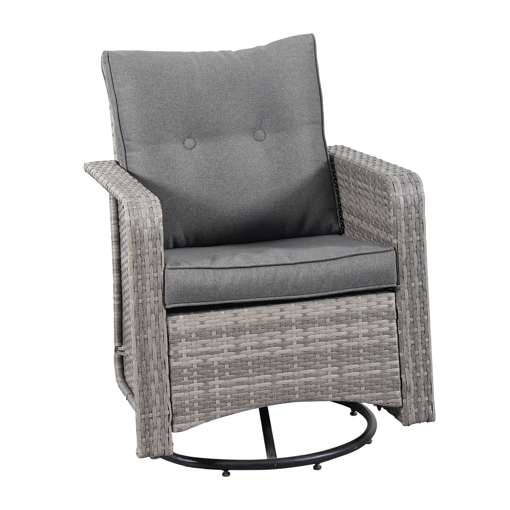The Leigh 4 Seat Rattan Sofa Lounge Set - Image 6
