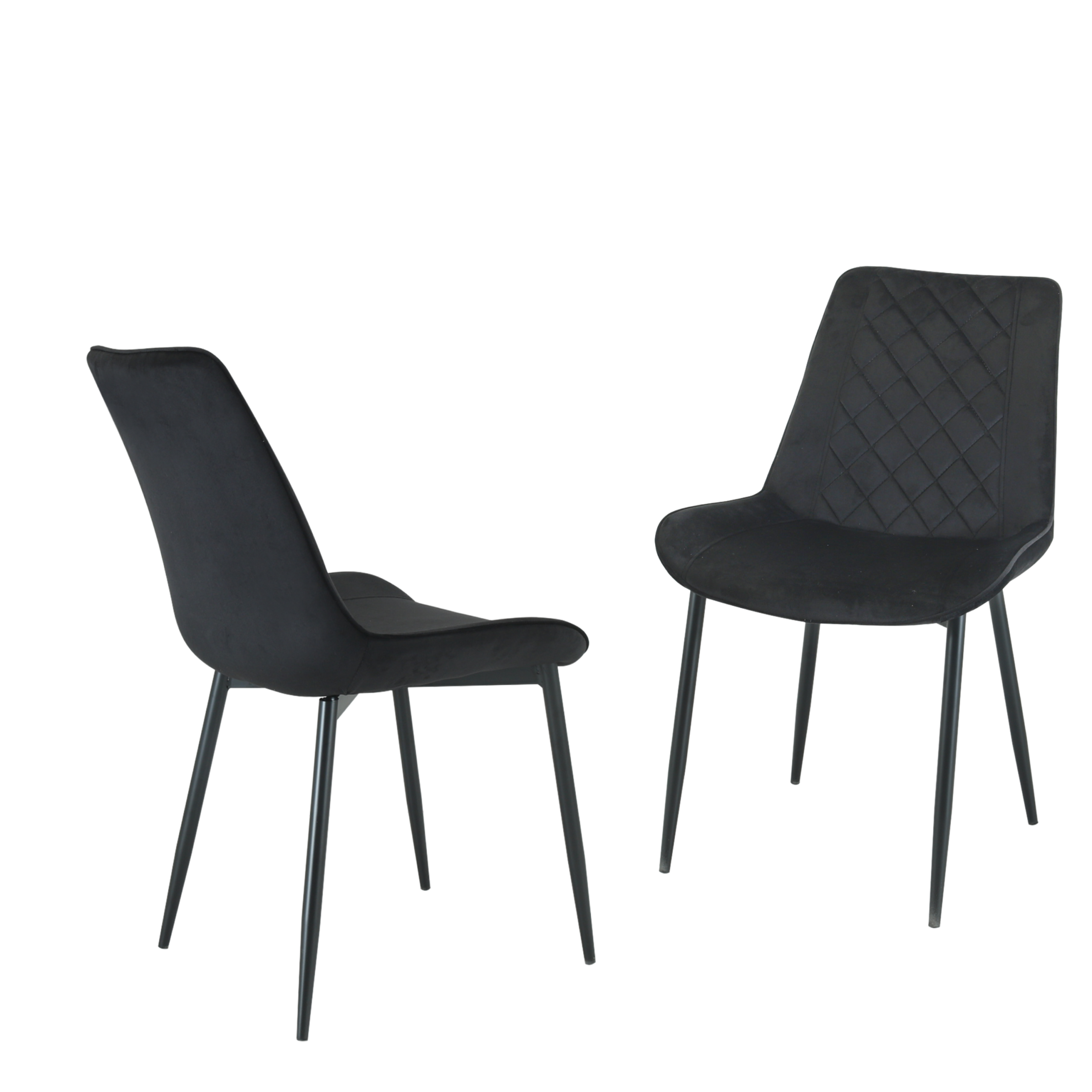 Amelia Velvet Comfort Dining Chairs - Set of 2 - Image 26