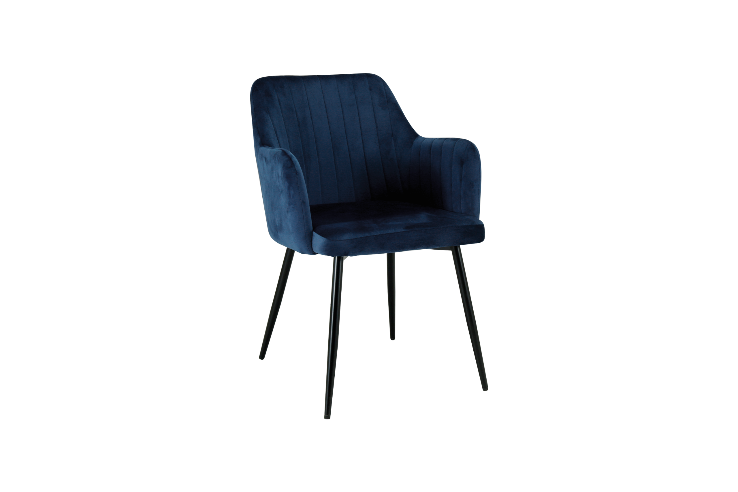 Miami Dining Table with 4 Charlotte Velvet Chairs - Image 14