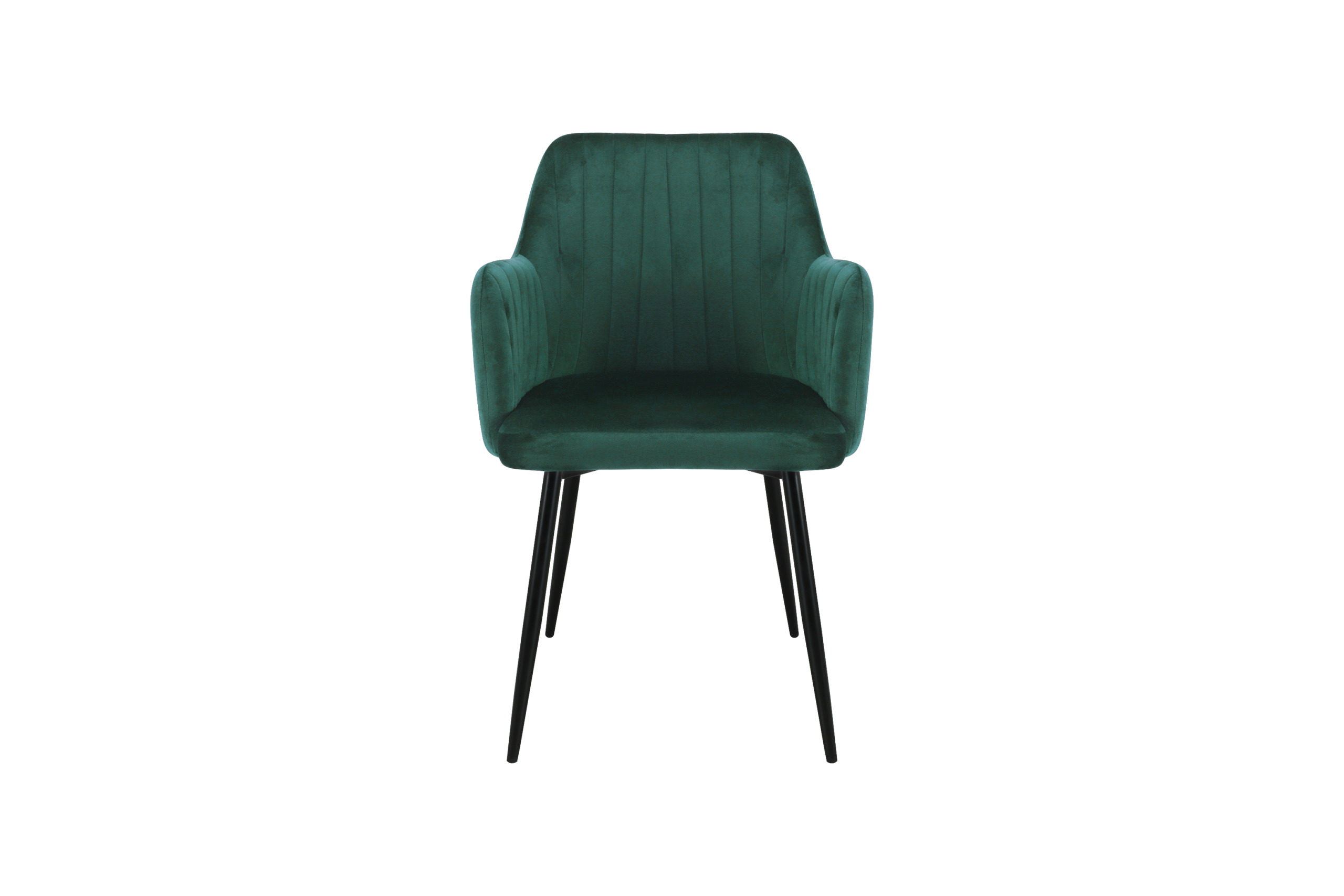 Miami Dining Table with 4 Charlotte Velvet Chairs - Image 10