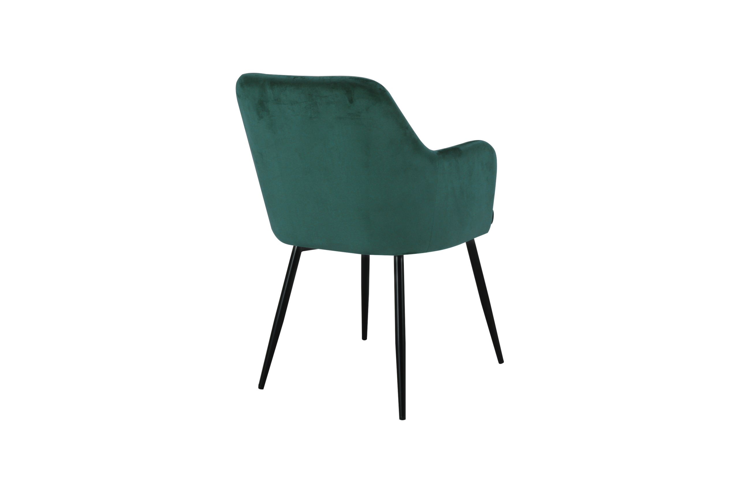 Miami Dining Table with 4 Charlotte Velvet Chairs - Image 12