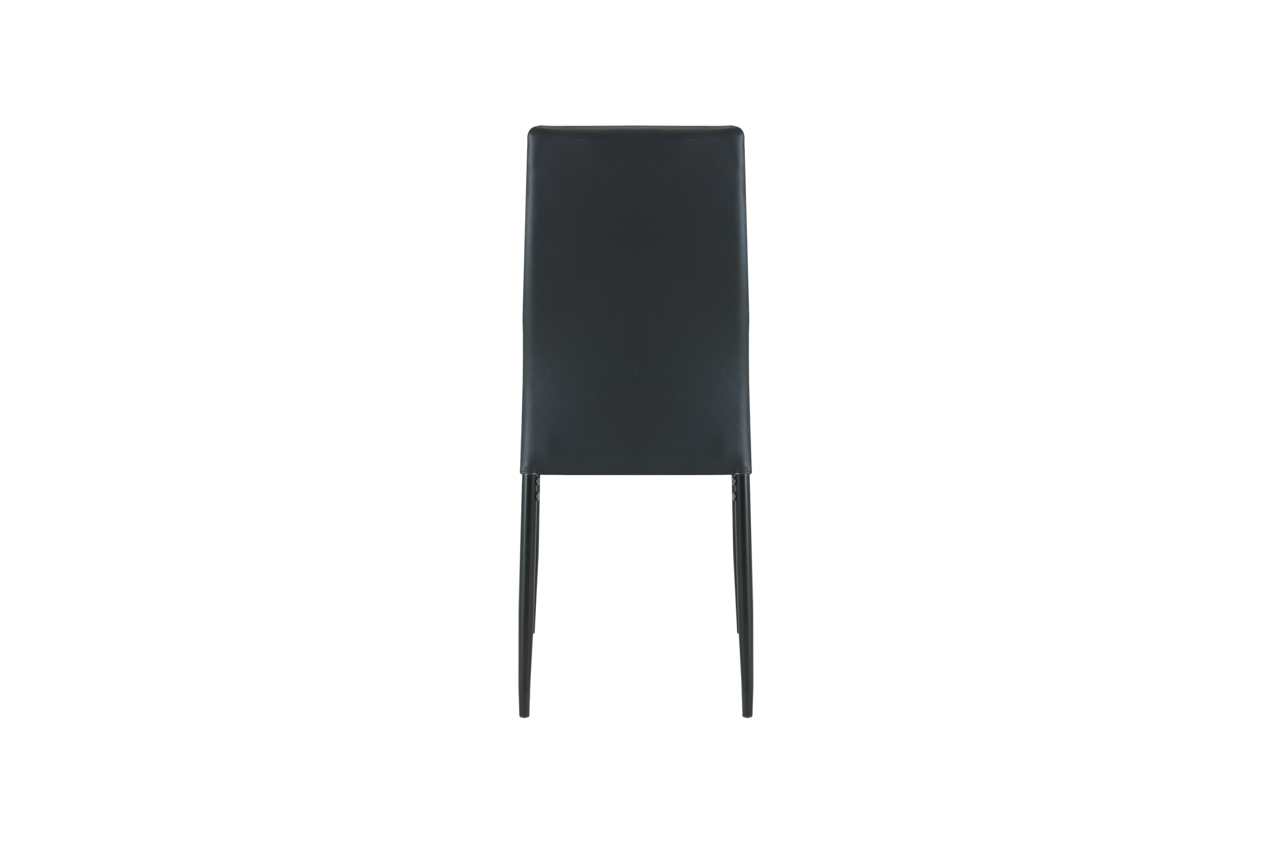 Miami Dining Table with 4 Emily Leather Chairs - Image 23