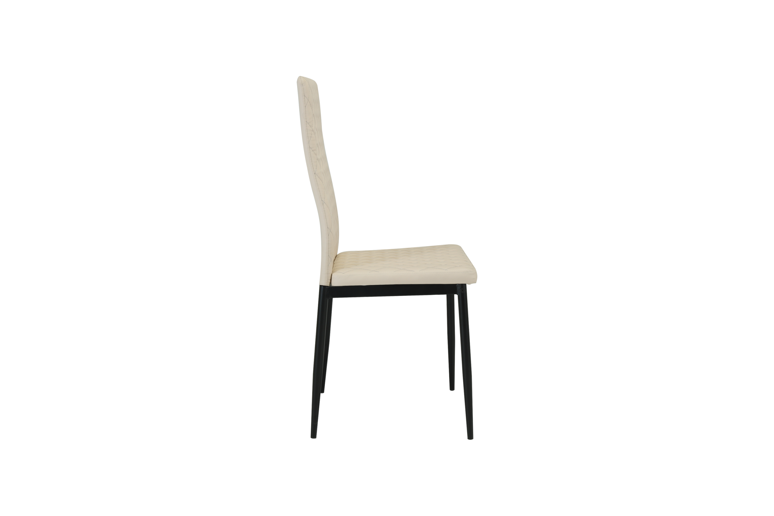 Miami Dining Table with 4 Emily Leather Chairs - Image 18