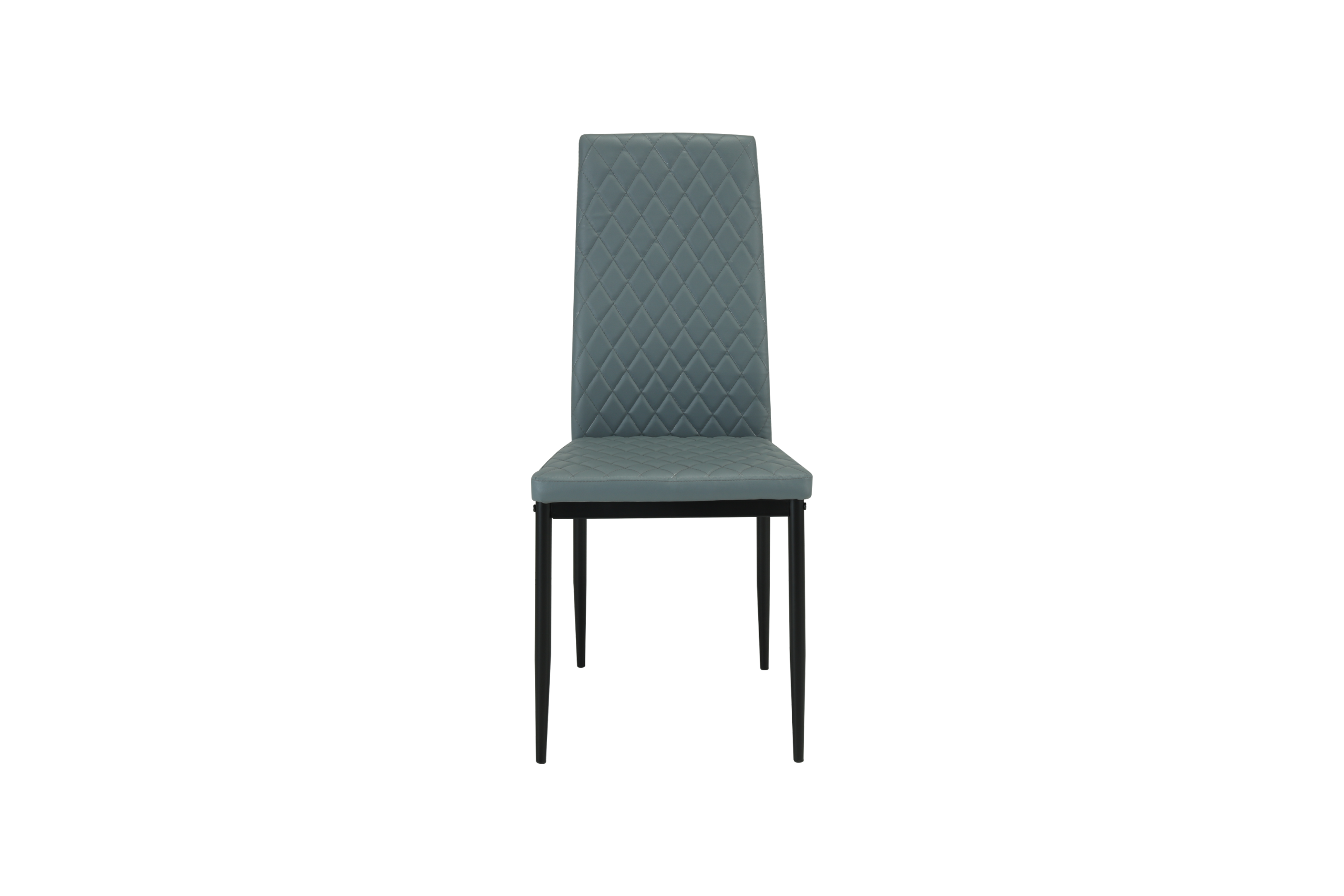 Miami Dining Table with 4 Emily Leather Chairs - Image 14