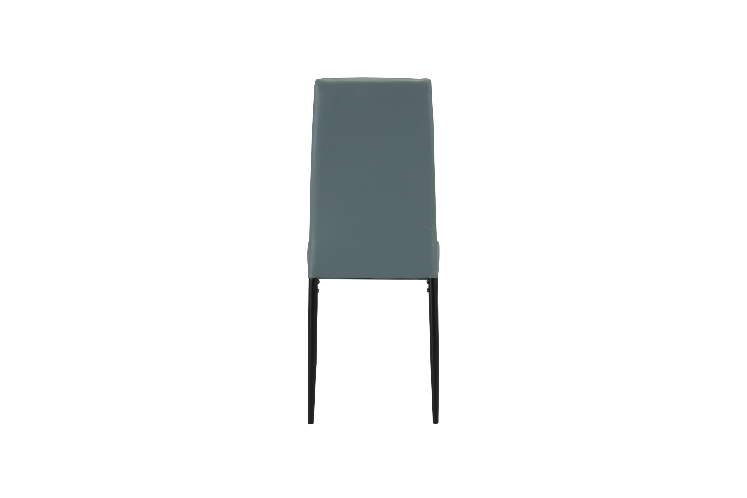 Miami Dining Table with 4 Emily Leather Chairs - Image 15