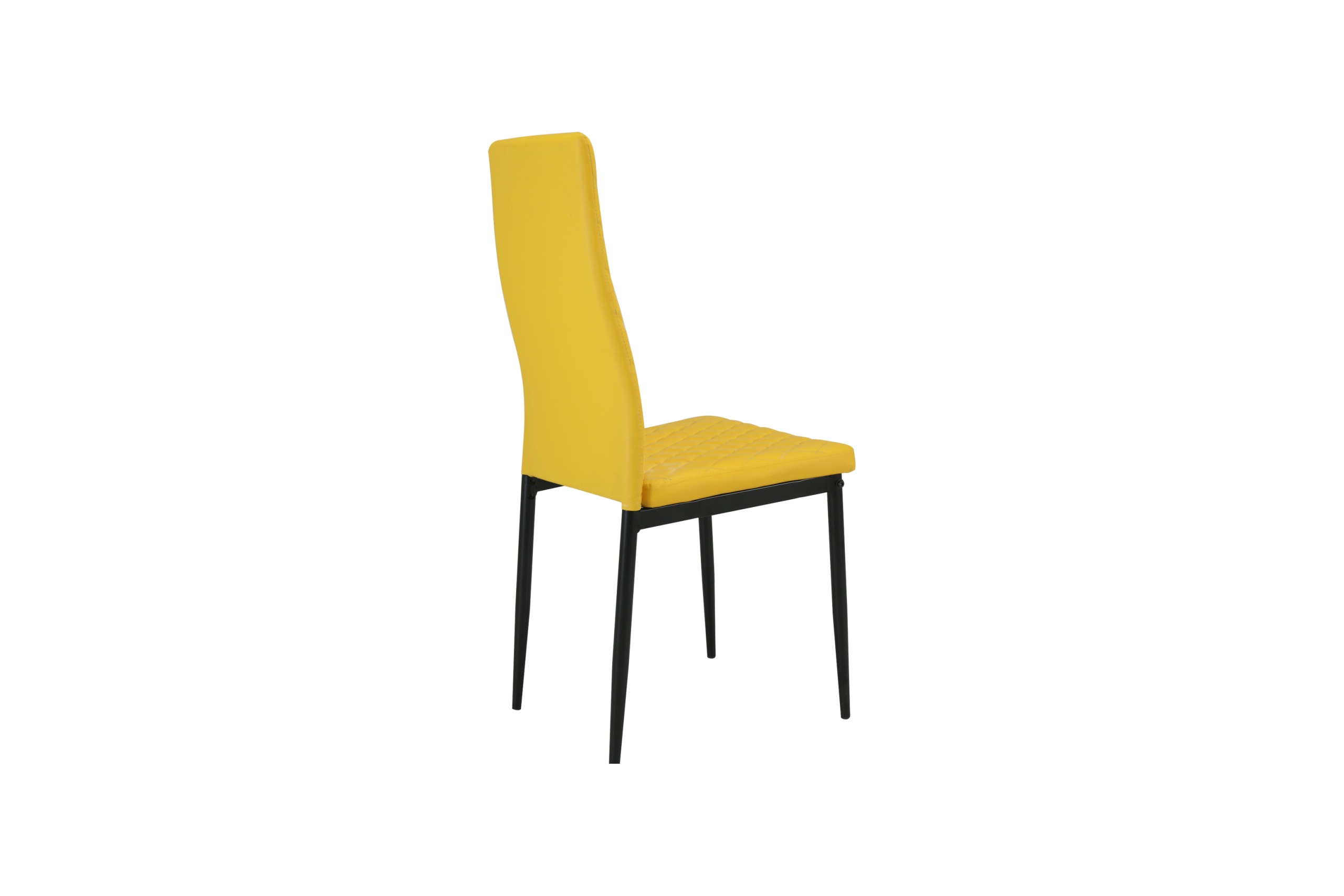 Miami Dining Table with 4 Emily Leather Chairs - Image 11