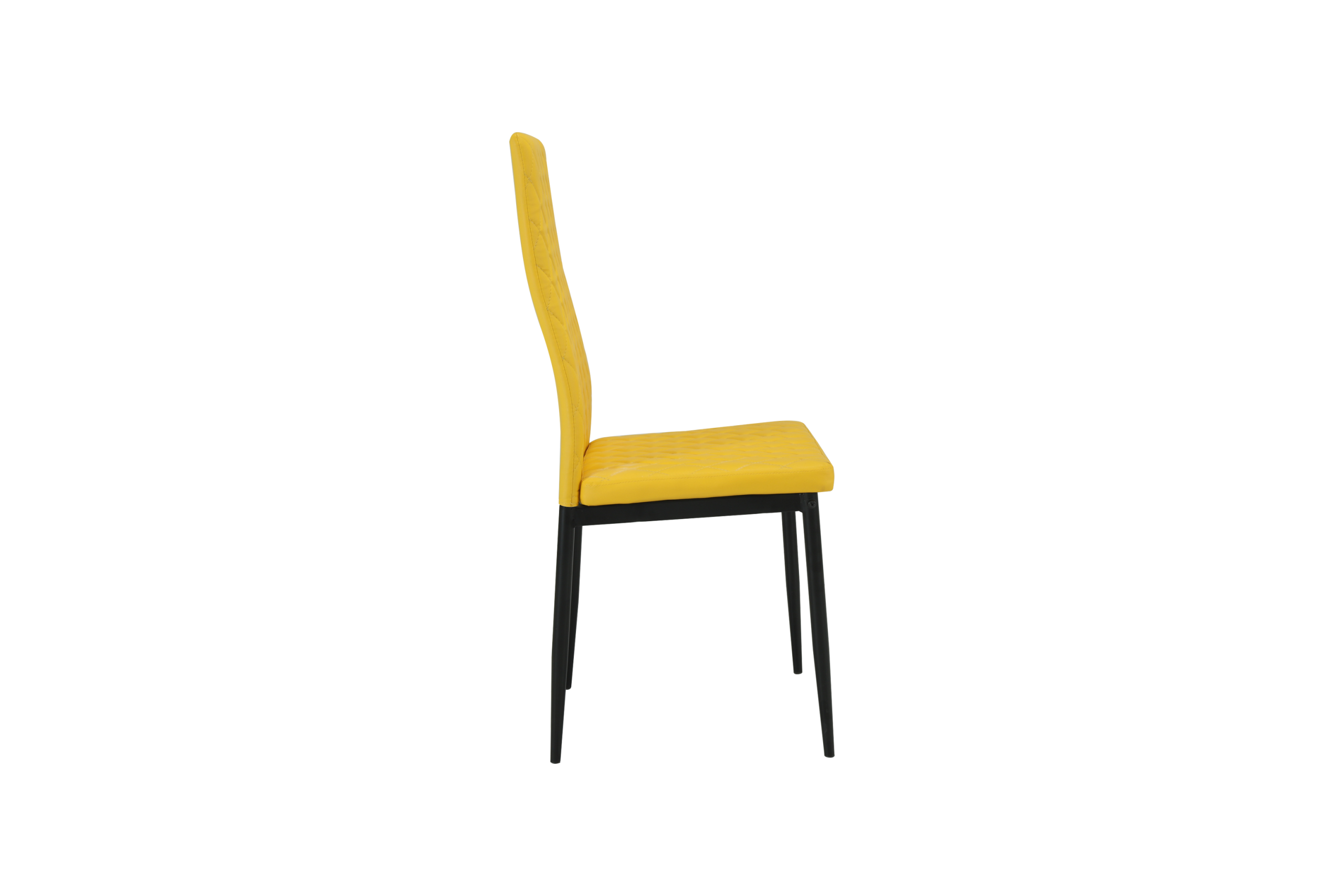 Miami Dining Table with 4 Emily Leather Chairs - Image 10