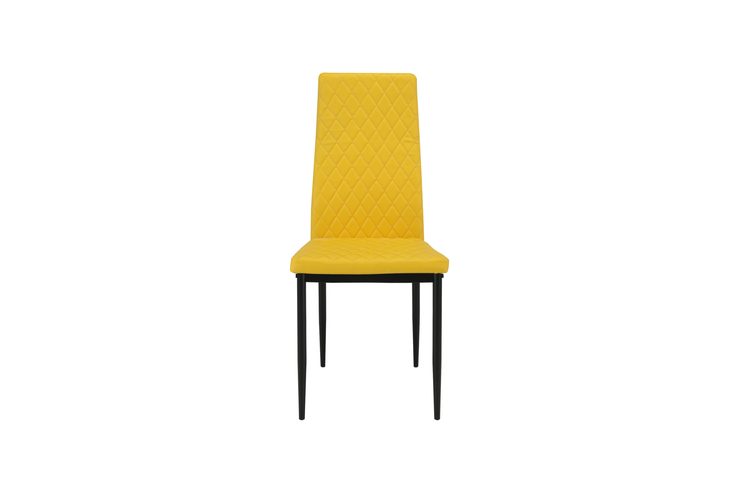 Miami Dining Table with 4 Emily Leather Chairs - Image 9