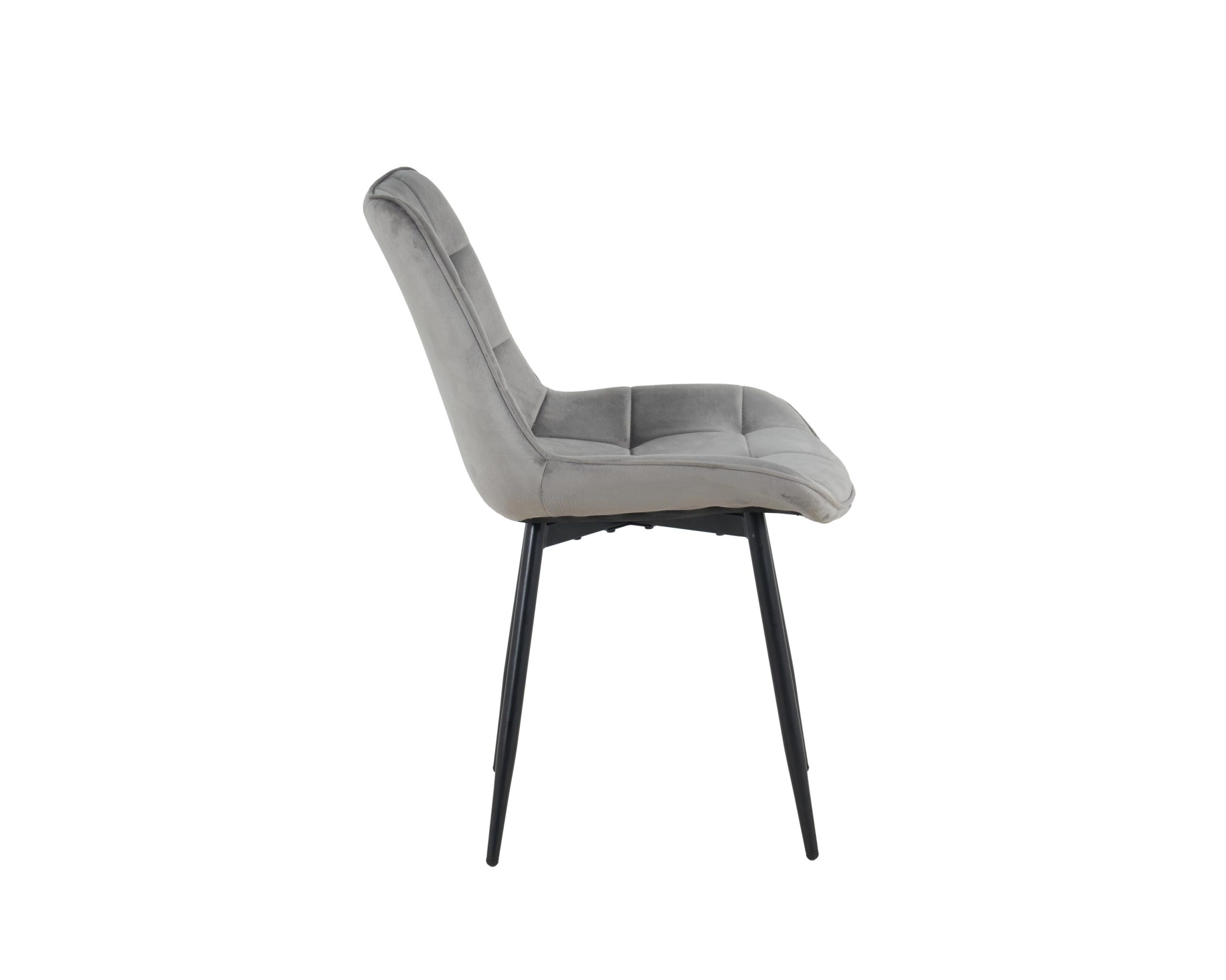 Miami Dining Table with 4 Erica Velvet Chairs - Image 19