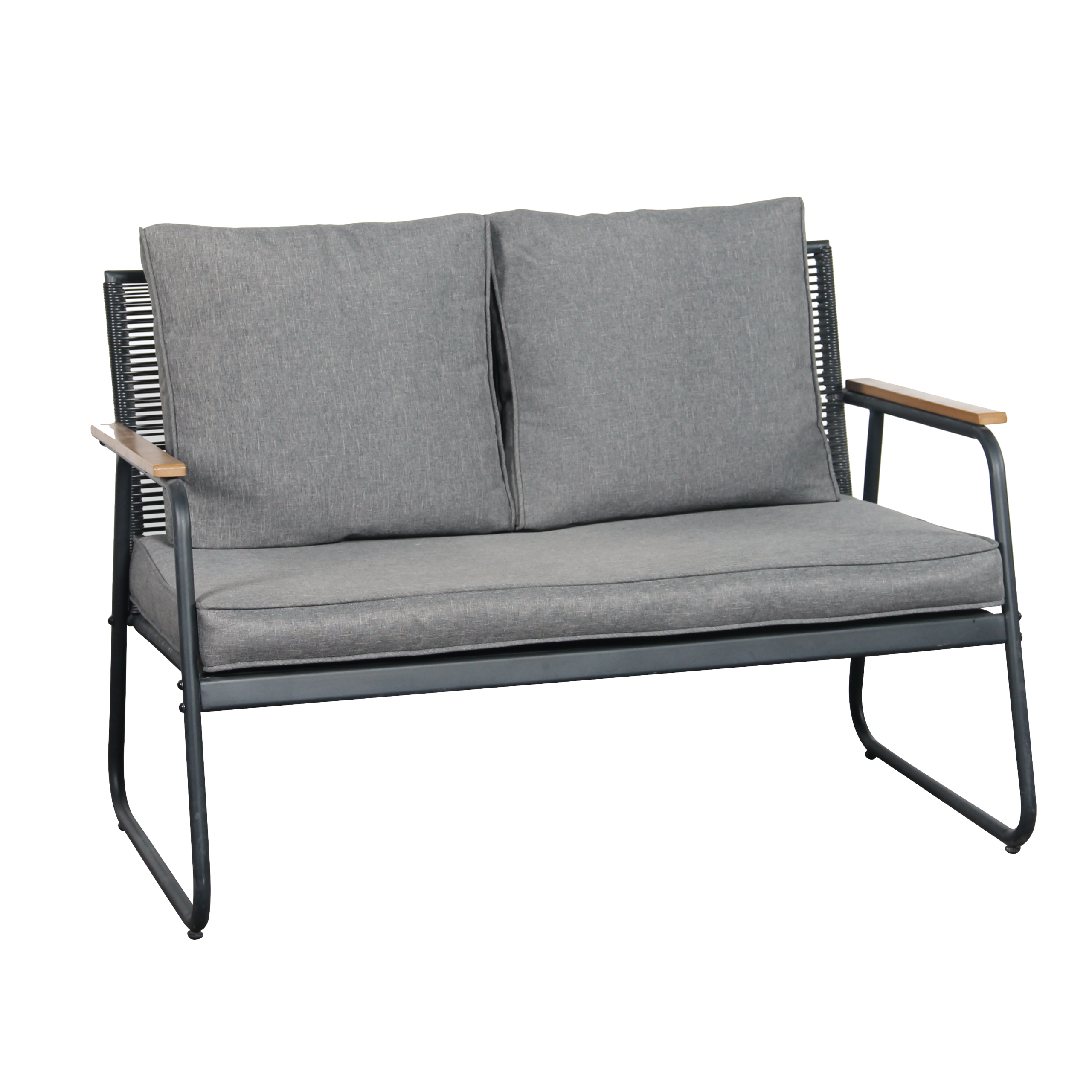 Kendal modern 4 Piece Garden Rattan Set - Image 5