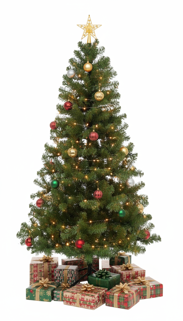 6FT Luxury Imperial Grand Fir Full Artificial Christmas Tree 1000 Branch Tips - Image 4