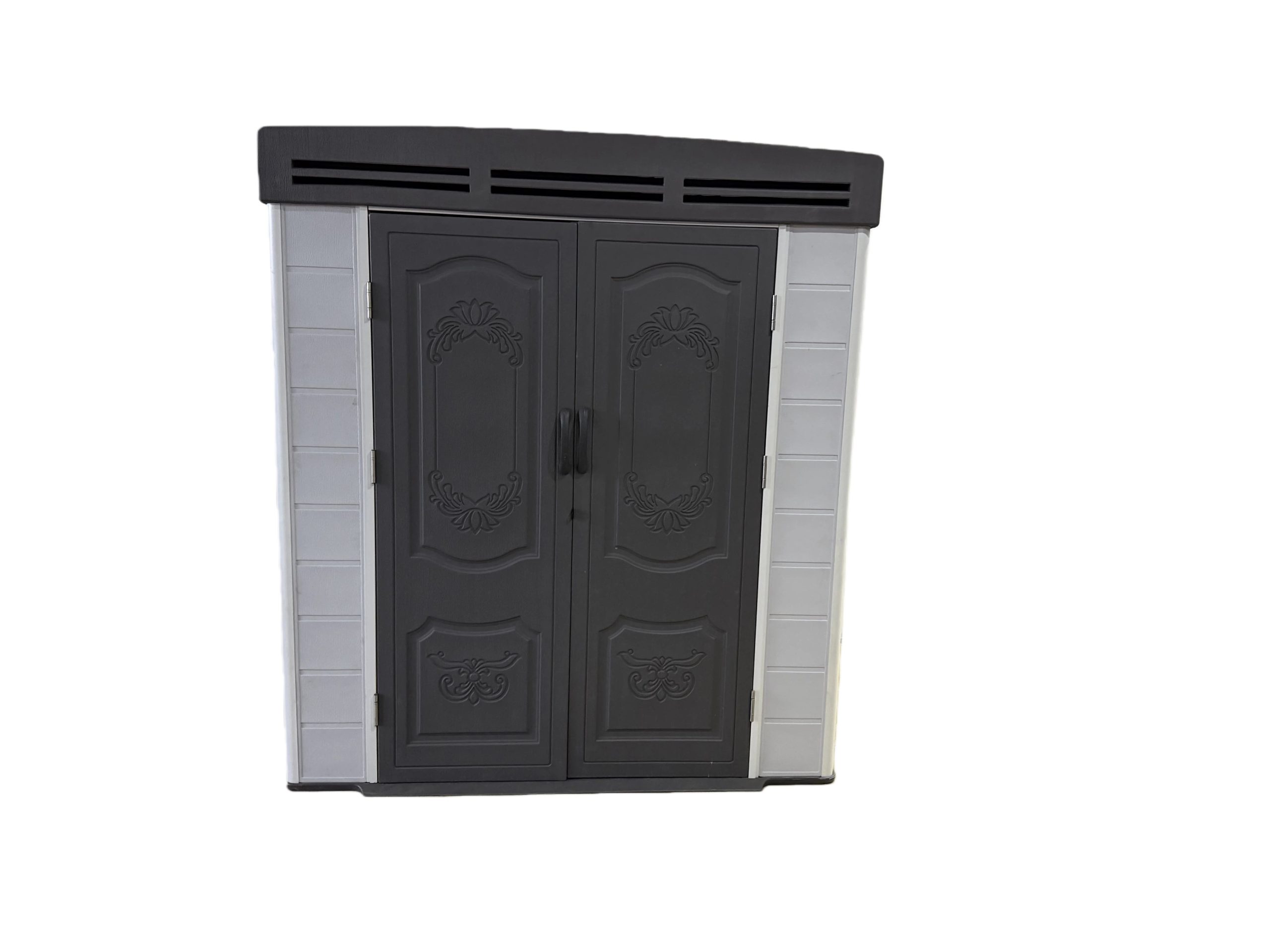 6x4ft plastic shed with window and aluminium structured support - Image 3