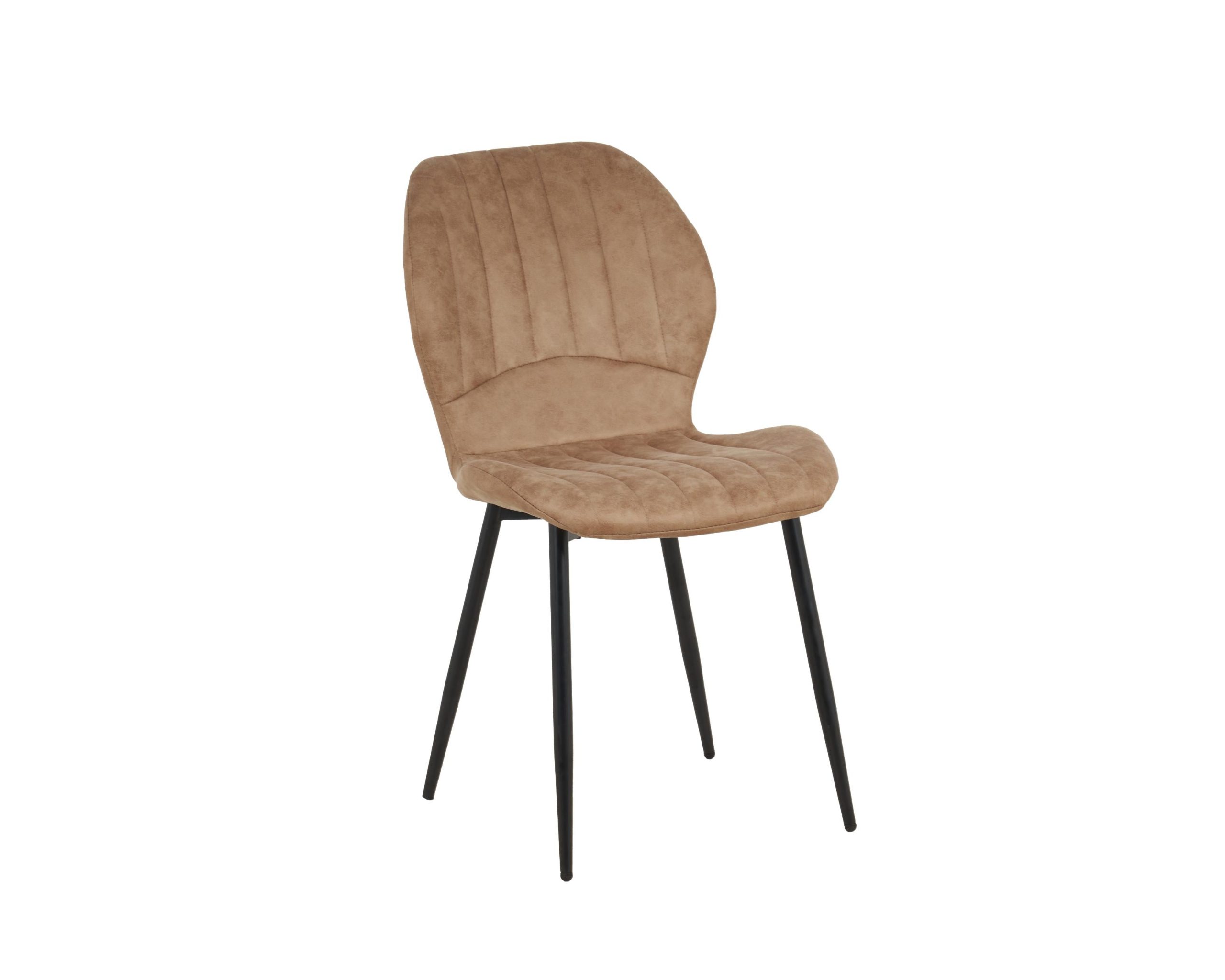 Jaydn Distressed Leather Comfort Dining Chairs - Set of 4 - Image 10