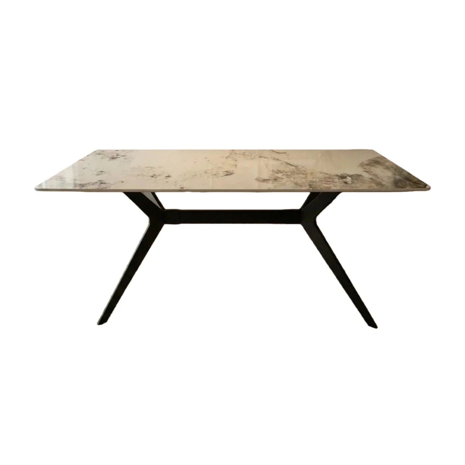 San Diego Marble Top Rectangular Dining Table - Image 2