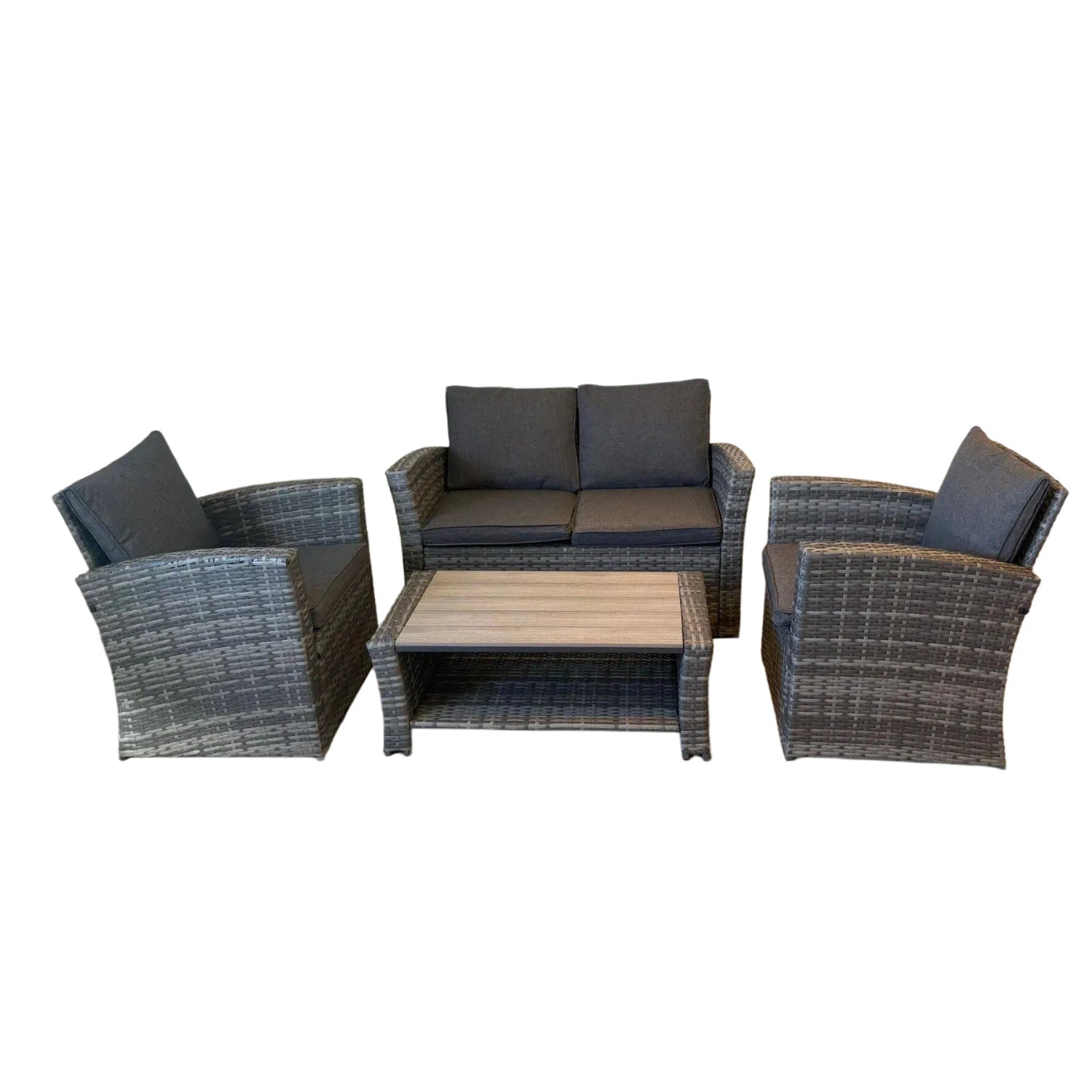 The Wilmslow 4 Seat Rattan Sofa Lounge Set - Image 4