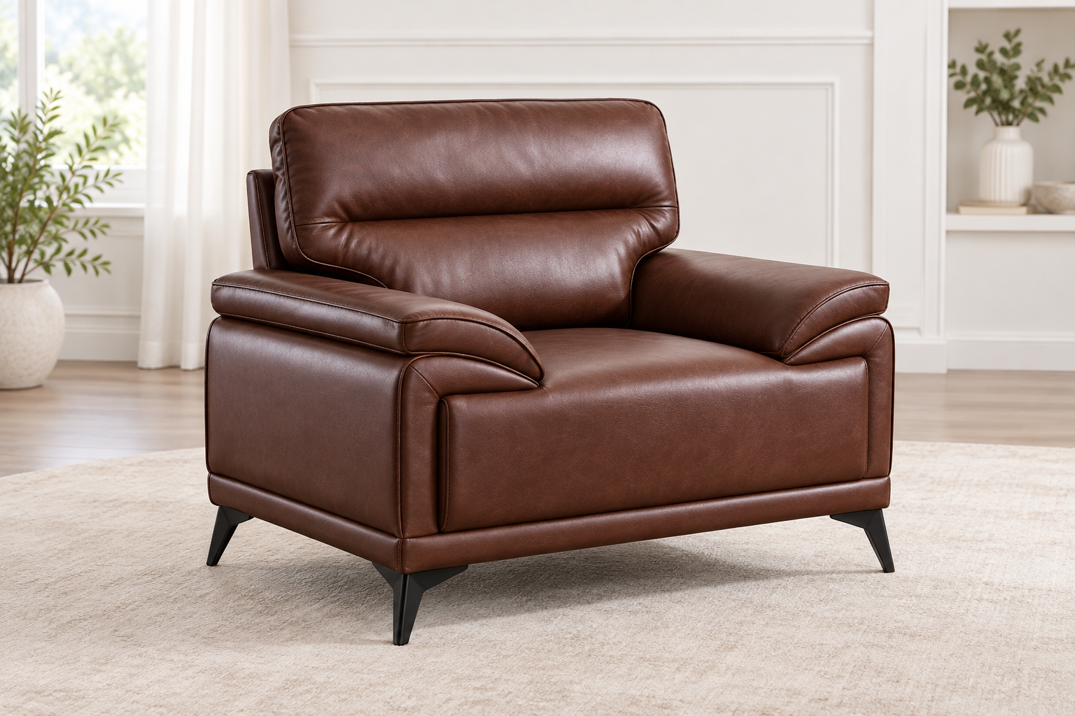 Arran Leather Air Sofa Collection - Image 8