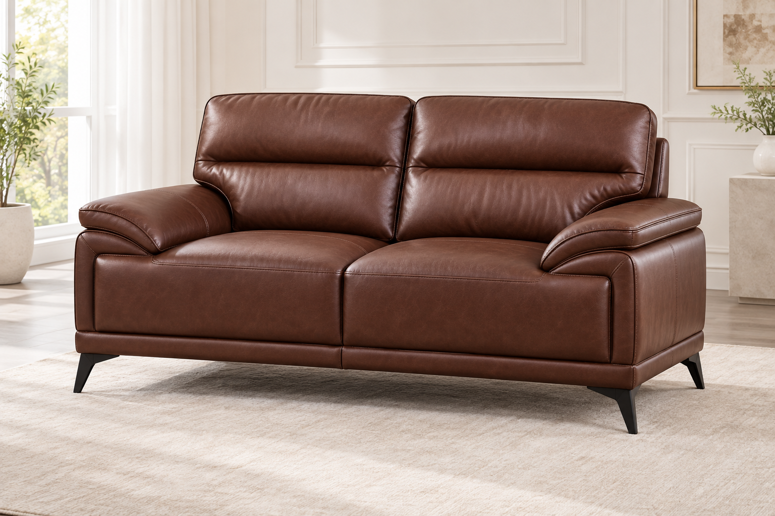 Arran Leather Air Sofa Collection - Image 6