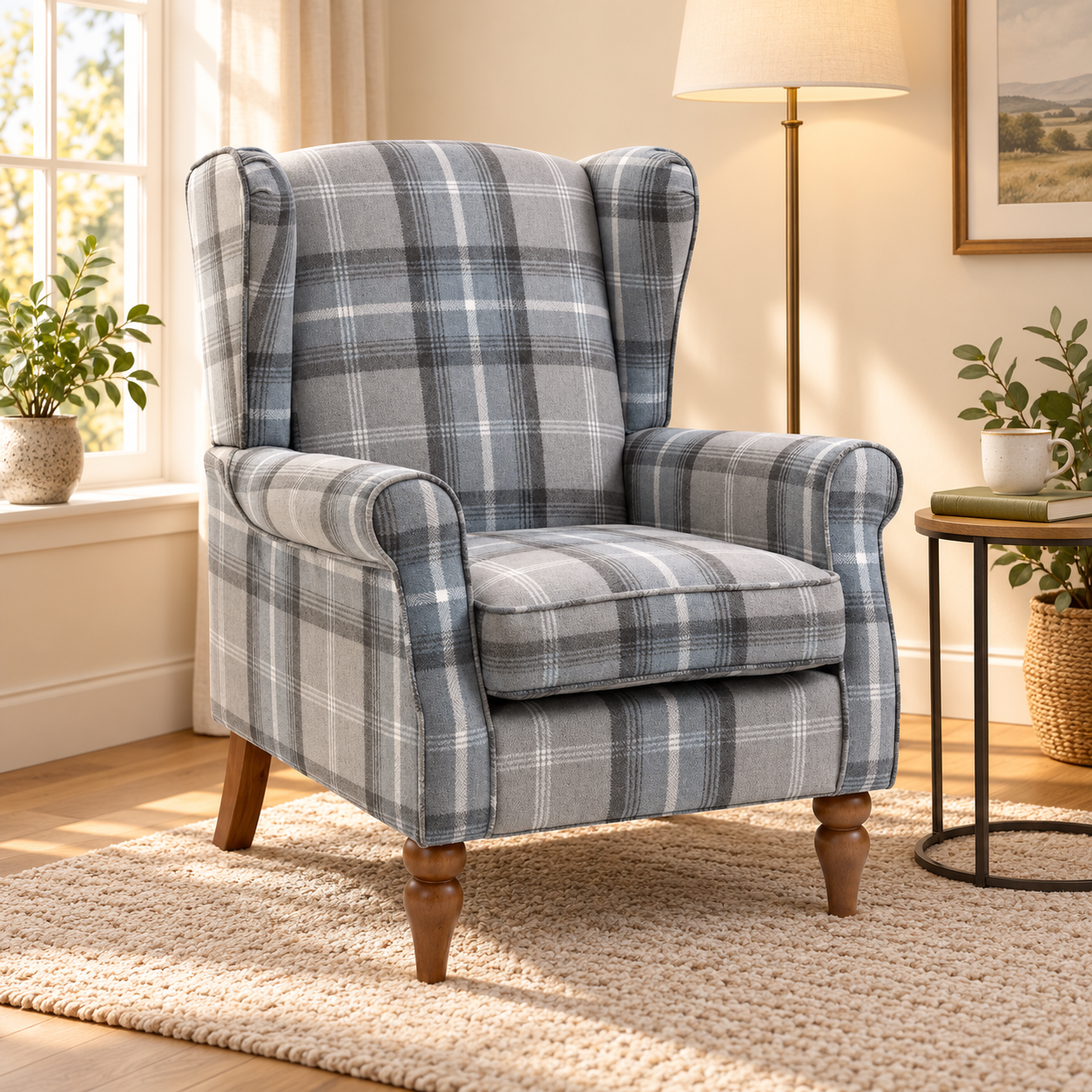 The Freya Wingback Chair - Image 2