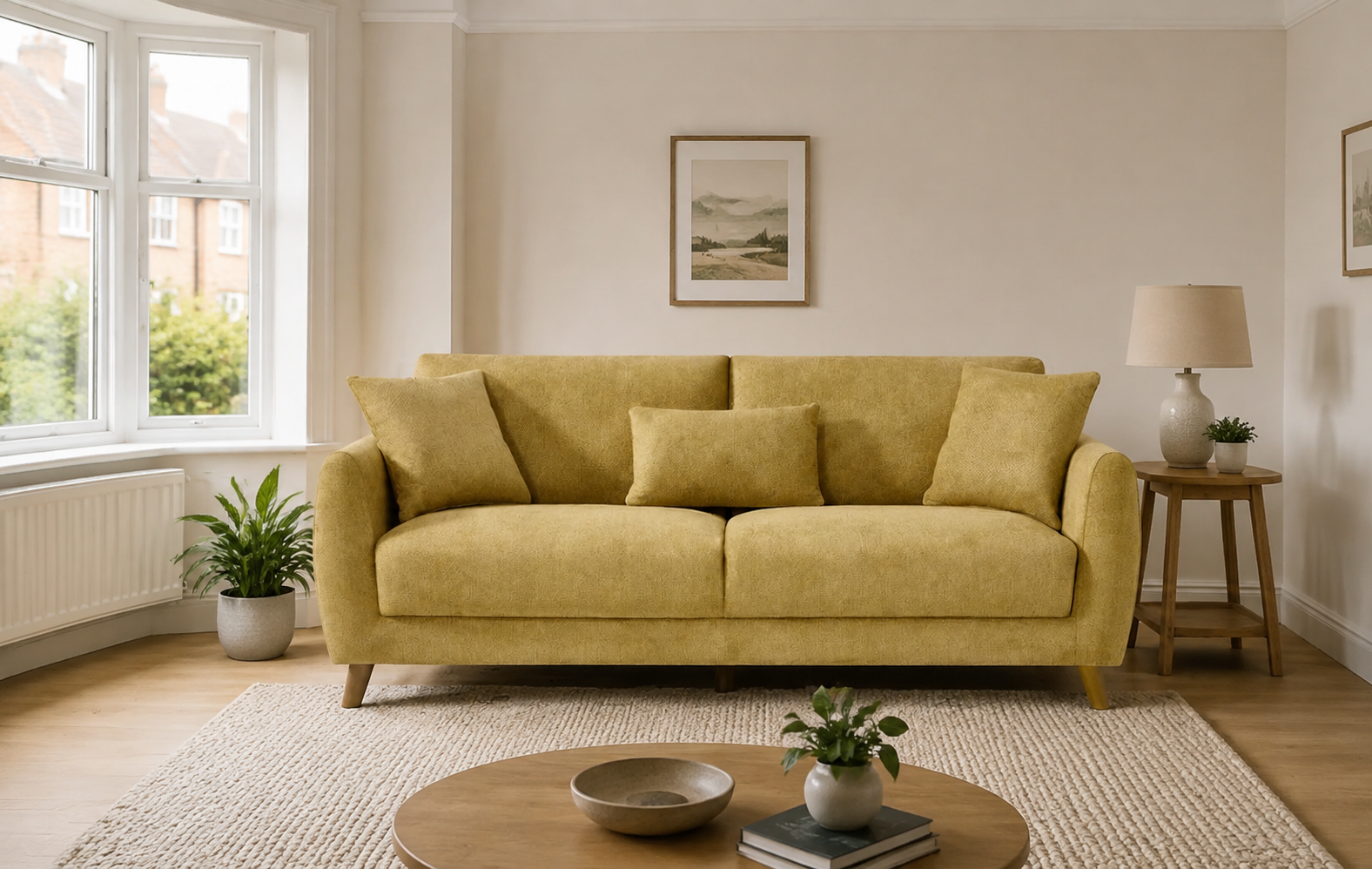 The Iona Sofa (gold/yellow) Collection - Image 3