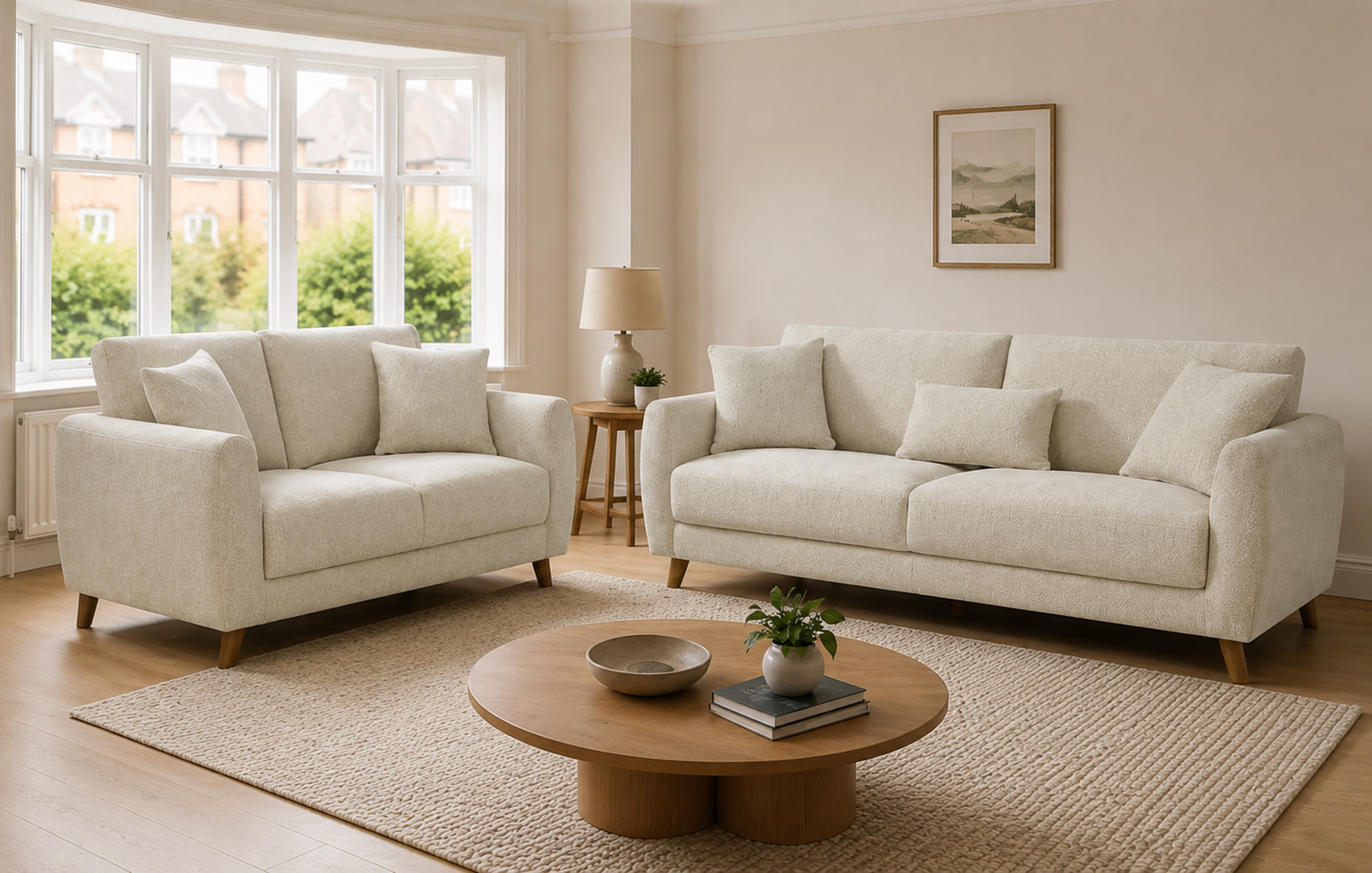The Iona Cream Sofa Collection