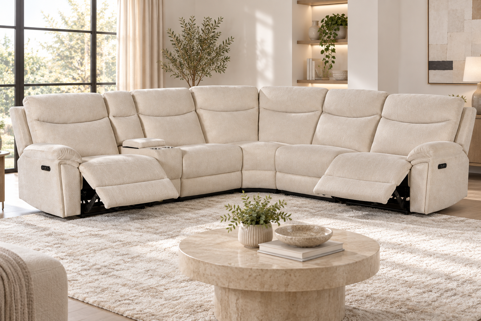 Muller Reclining Corner Sofa - Image 4