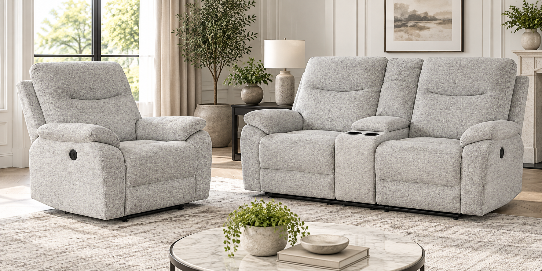 Raasay Electric Reclining Suite - Image 6