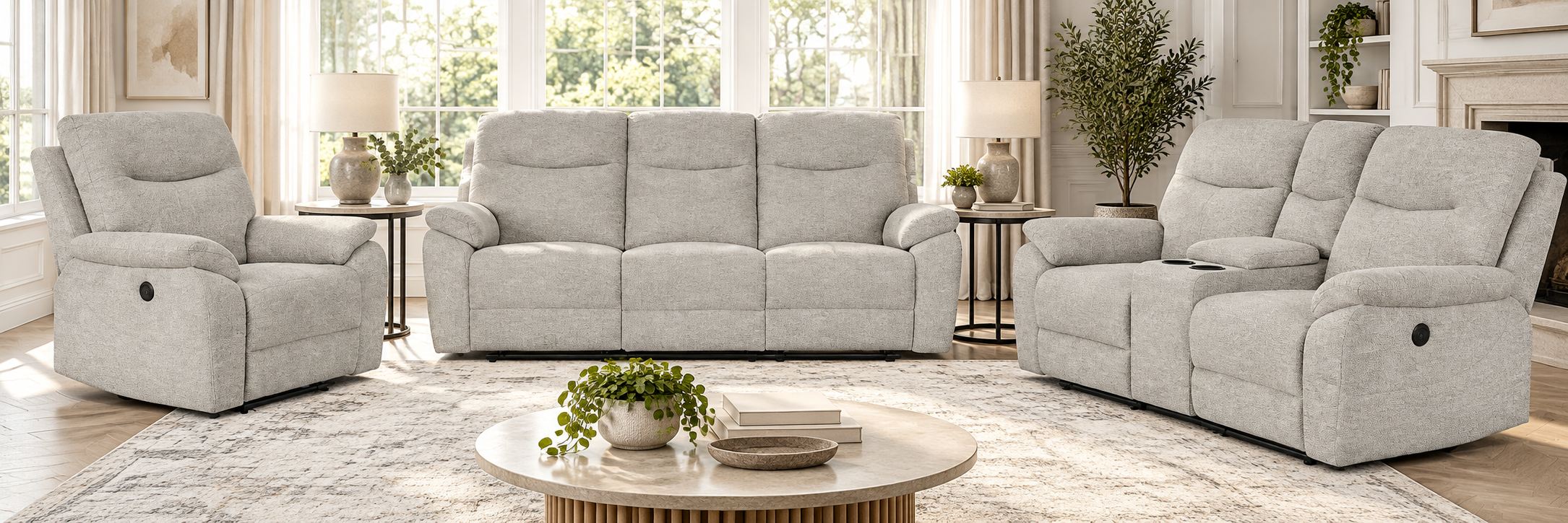 Raasay Electric Reclining Suite