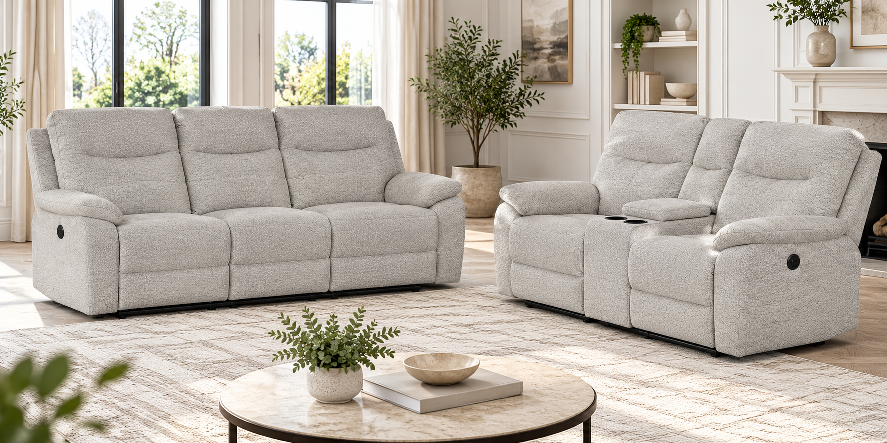 Raasay Electric Reclining Suite - Image 5