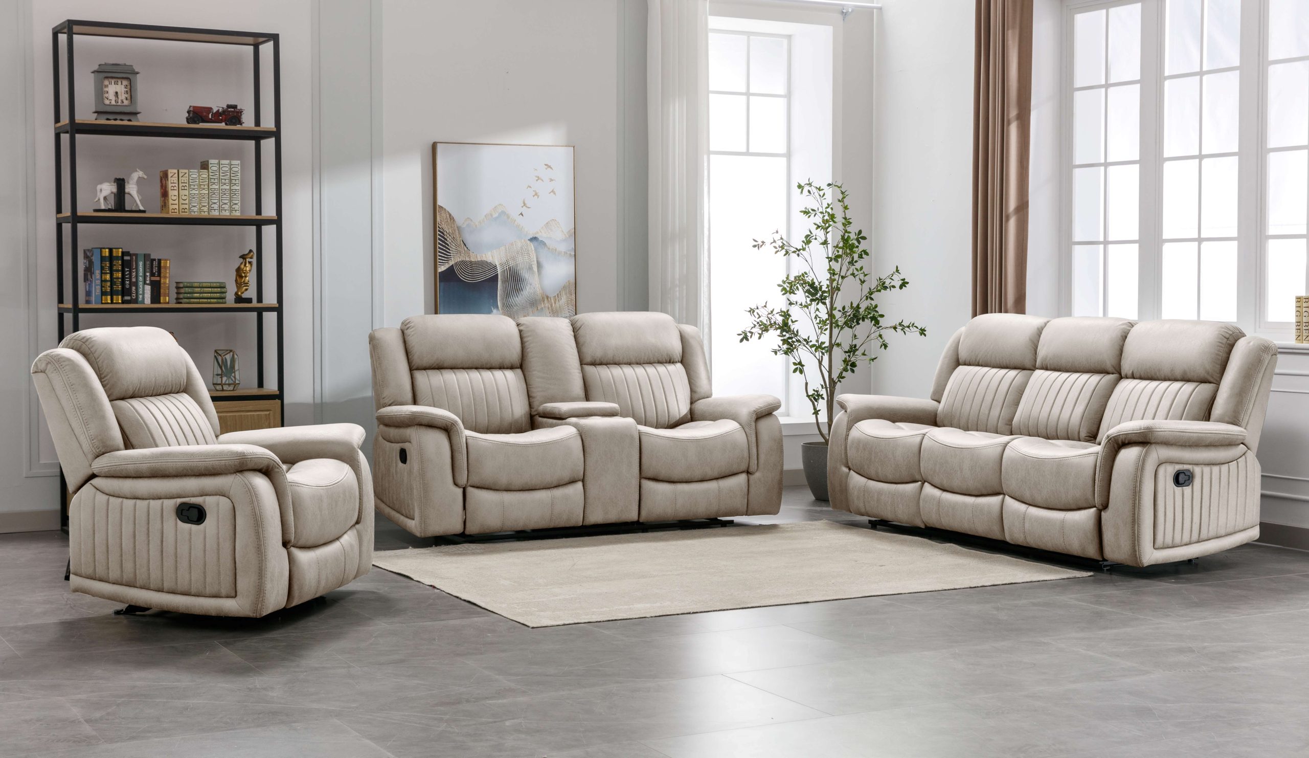 Islay Reclining Sofa Suite - Image 4