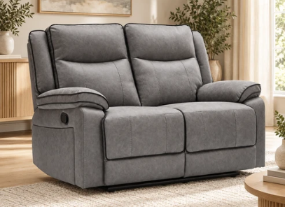 The Tia-Rose Grey Manual Recliner Collection - Image 3